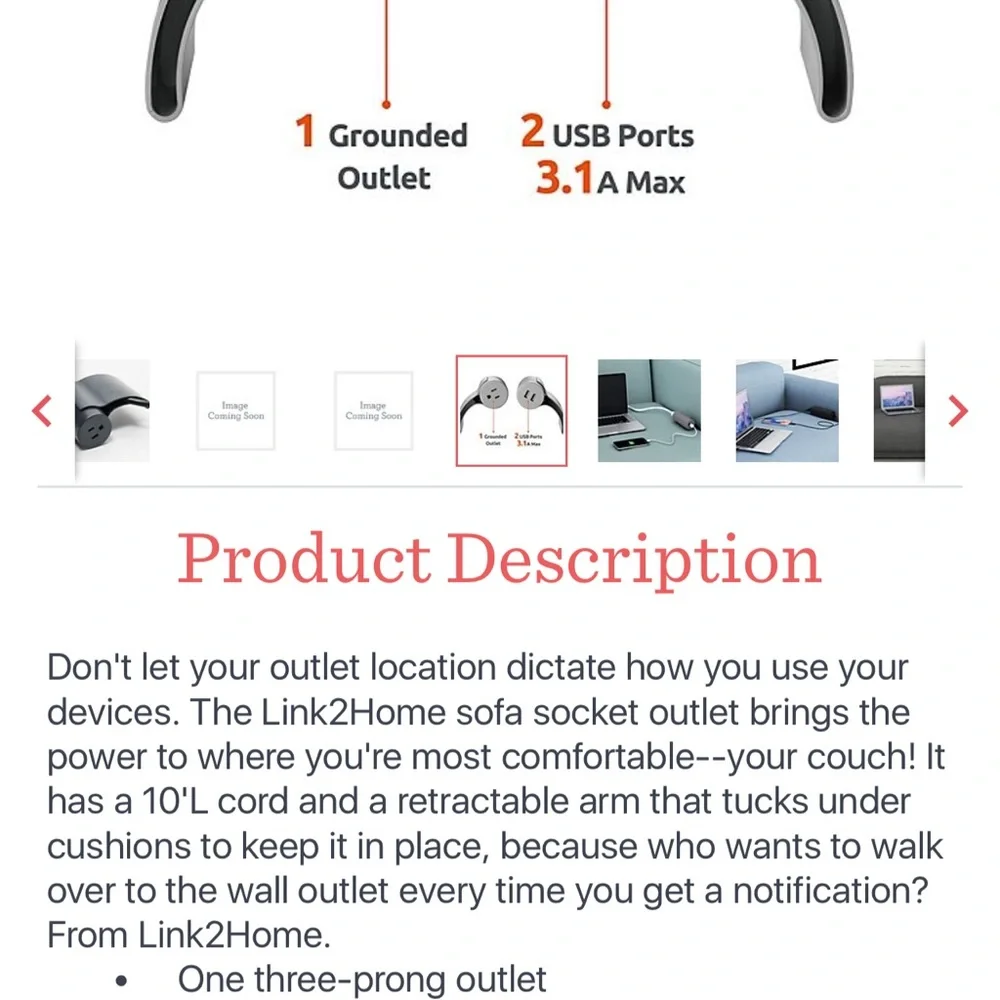 Sofa socket - Picture 7 of 12